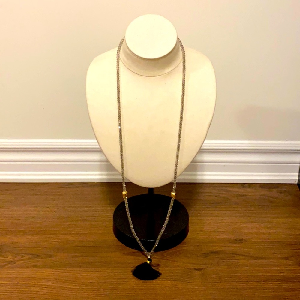 Beautiful shimmering beaded necklace